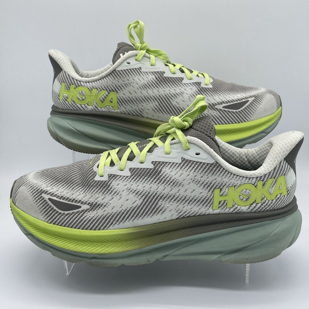 Hoka Clifton 9 GTX Slate / Aloe Vera Sneaker | 1141470F STLV | Men's 12 D